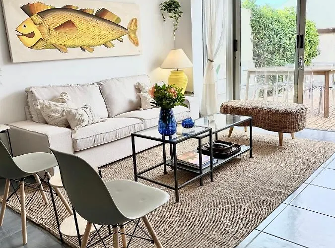 Casa Con Terraza Y Piscina En Pasito Blanco, Cerca De Maspalomas パシート・ブランコ