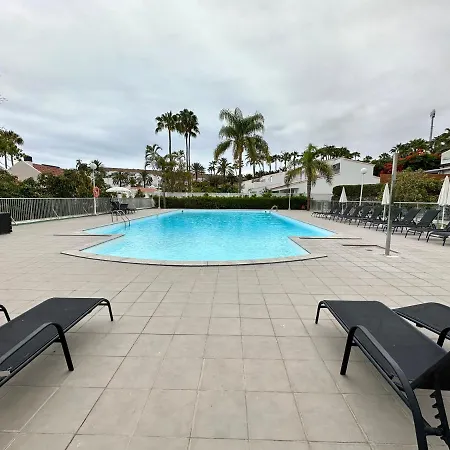 Casa Con Terraza Y Piscina En Pasito Blanco, Cerca De Maspalomas * 帕斯托布兰克